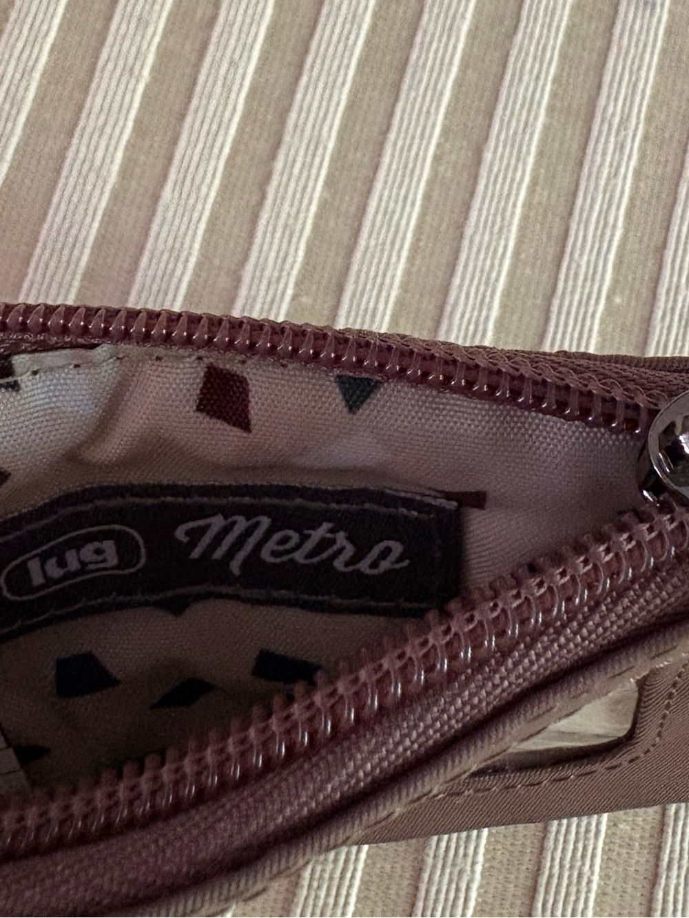 Lug Metro RFID Card Case Wallet in Brown - Picture 3 of 3